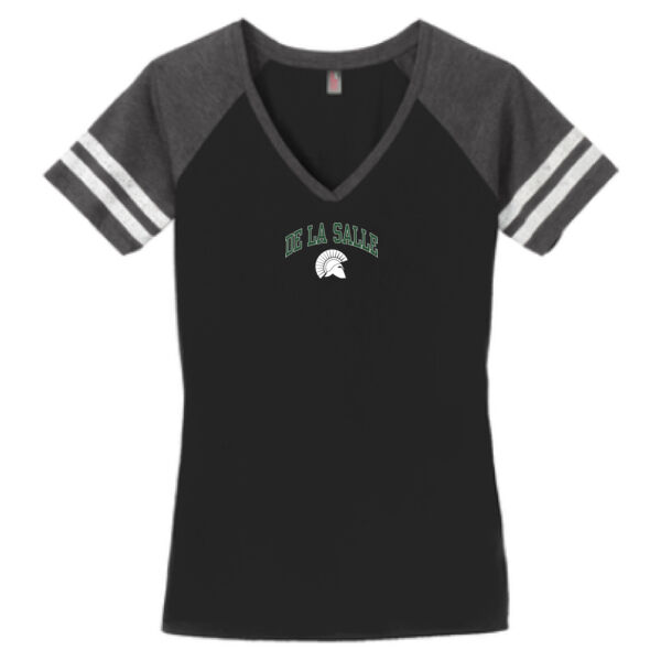 Ladies Vneck Game S/S Thumbnail